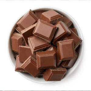 chocolate in bowl