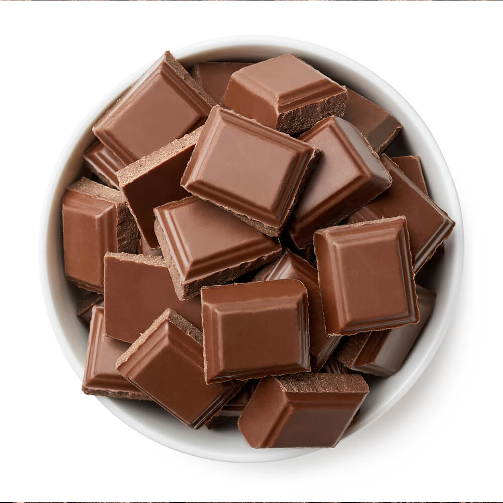 chocolate in bowl